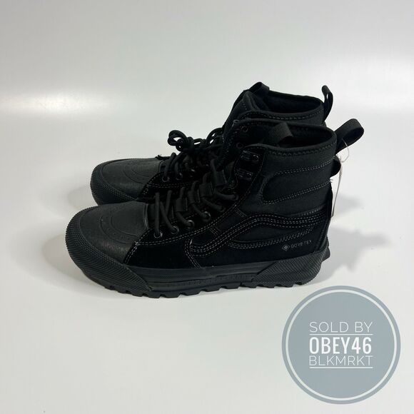 Vans Sk8-Hi Gore-Tex Insulated MTE 3 Waterproof Winter Boot Shoe Black 7.5M 9W - Picture 2 of 7